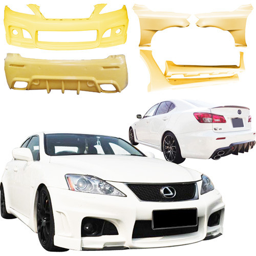ModeloDrive FRP WAL BISO Body Kit 6pc > Lexus IS F 2012-2013 - image 1