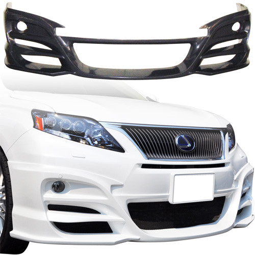 ModeloDrive FRP WAL BISO Front Add-on Valance > Lexus RX350 2010-2012 - image 1