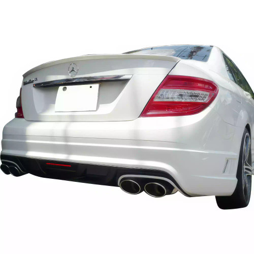 ModeloDrive FRP WAL BISO Rear Bumper > Mercedes-Benz C-Class W204 2008-2011 - image 1