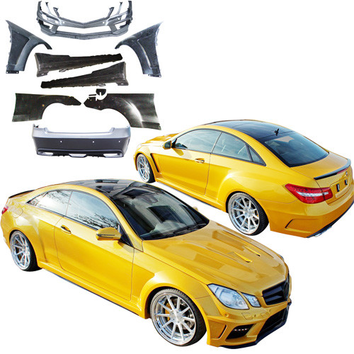 ModeloDrive FRP PDES Wide Body Kit 13pc > Mercedes-Benz E-Class C207 2010-2013 > 4dr Sedan - image 1
