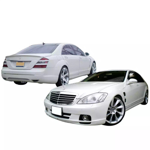 ModeloDrive FRP LORI Body Kit 4pc > Mercedes-Benz S-Class W221 2007-2009 - image 1