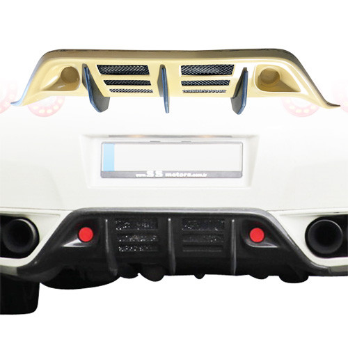 ModeloDrive FRP WAL BISO Rear Diffuser /w fins > Nissan GT-R GTR R35 2009-2015 - image 1