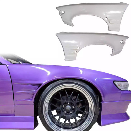 ModeloDrive FRP ORI t3 55mm Wide Body Fenders (front) > Nissan Silvia S13 1989-1994> 2/3dr - image 1