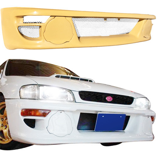 ModeloDrive FRP 22B WR Front Bumper /w Covers > Subaru Impreza (GC8) 1993-2001 > 2/4/5dr - image 1