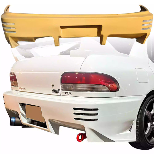 ModeloDrive FRP ZSPO Rear Bumper > Subaru Impreza (GC8) 1993-2001 > 4dr Sedan - image 1