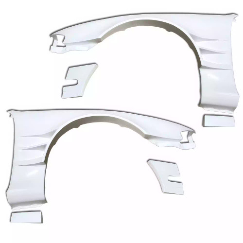 ModeloDrive FRP ORI t4 75mm Wide Body Fenders (front) 6pc > Nissan 240SX S14 1995-1996 - image 1