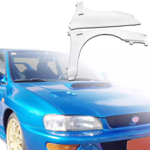 ModeloDrive FRP LS WRC 22B Wide Body Fenders (front) 2pc > Subaru Impreza (GC8) 1993-2001 > 2/4dr - image 1