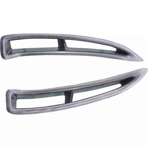 ModeloDrive FRP GT3-XL Fender Vent Trim (rear) 2pc > Chevrolet Corvette C6 2005-2013 - image 1