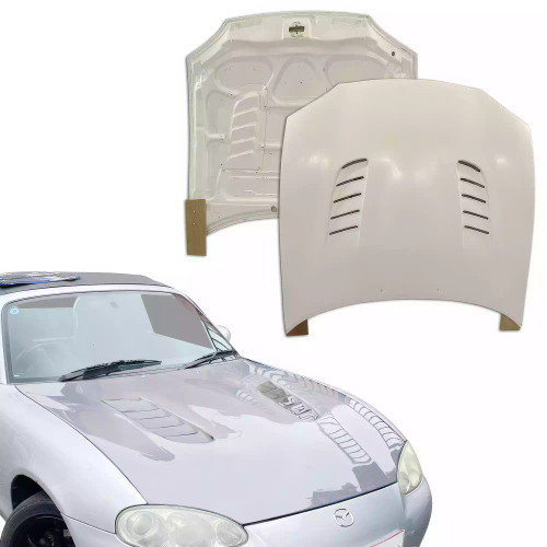 ModeloDrive FRP CSPE Hood > Mazda Miata (NB) 1998-2005 - image 1