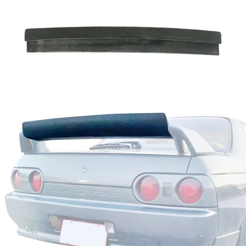 ModeloDrive Carbon Fiber RDAN Trunk Spoiler Wing Gurney Flap > Nissan Skyline R32 1990-1994 - image 1
