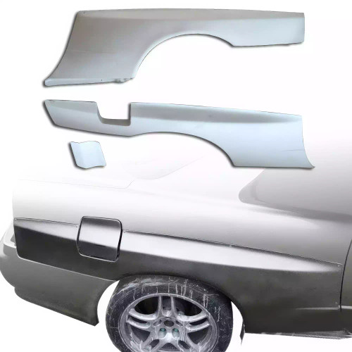 ModeloDrive FRP GTR Style Wide Body 50mm Fenders (rear) 3pc > Nissan Skyline R34 GTT 1999-2004 > 2dr Coupe - image 1