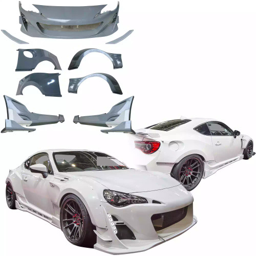 ModeloDrive FRP BLIT Wide Body Kit 11pc > Toyota 86 2017-2020 - image 1