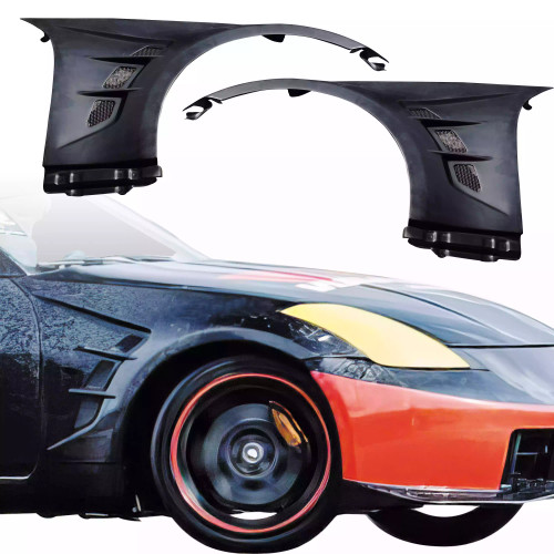 VSaero FRP WAL Fenders (front) > Nissan 350Z Z33 2003-2008 - image 1