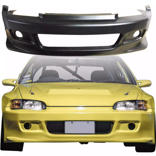 VSaero FRP TKYO Wide Body Front Bumper > Honda Civic EG 1992-1995 > 3dr Hatchback - image 1