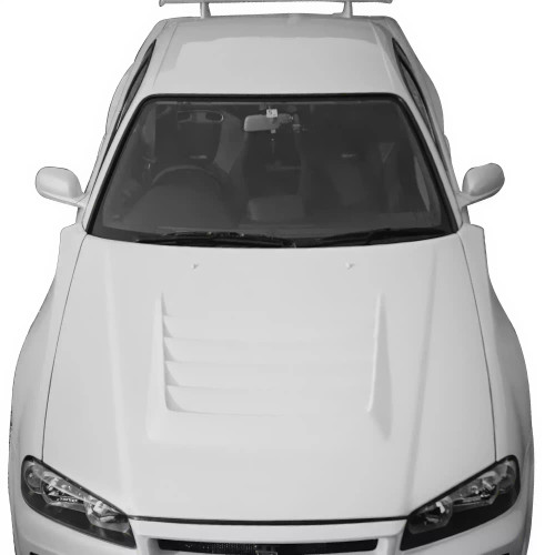 ModeloDrive FRP NISM N1 Hood > Nissan Skyline R34 GTR 1999-2004 - image 1