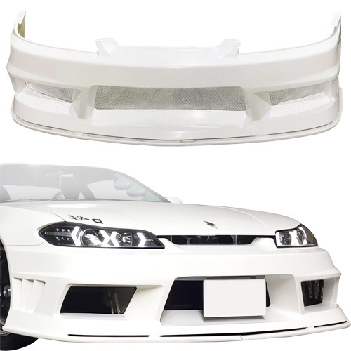 ModeloDrive FRP DMA RS Wide Body Front Bumper > Nissan Silvia S15 1999-2002 - image 1