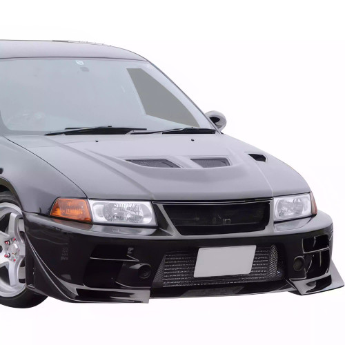 ModeloDrive Carbon Fiber BSPD Front Bumper > Mitsubishi Evolution EVO5 EVO6 1998-2001> 4dr - image 1