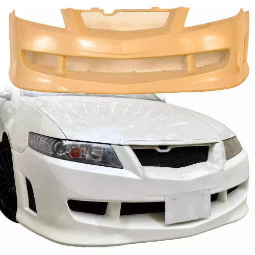 ModeloDrive FRP MUGE V3 Front Bumper > Acura TSX CL9 2004-2008 - image 1