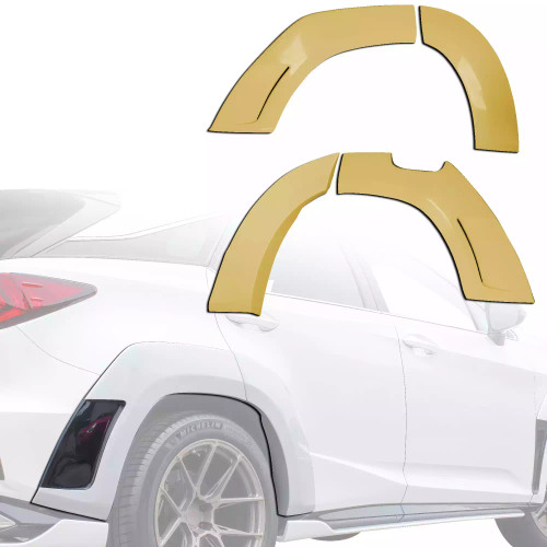 ModeloDrive FRP ARTI Fender Flares (rear) 4pc > Lexus RX350 2016-2019 - image 1