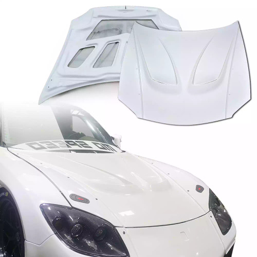 ModeloDrive FRP VSID FN Wide Body Hood > Mazda RX-7 FD3S 1993-1997 - image 1