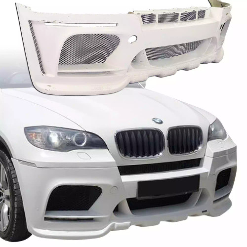 ModeloDrive FRP HAMA (OER Width) Front Bumper > BMW X6 E71 2008-2014 - image 1