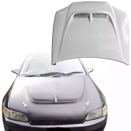 ModeloDrive FRP MONS Hood > Honda Civic EG 1992-1995 > 2/3-Door Hatch - image 1