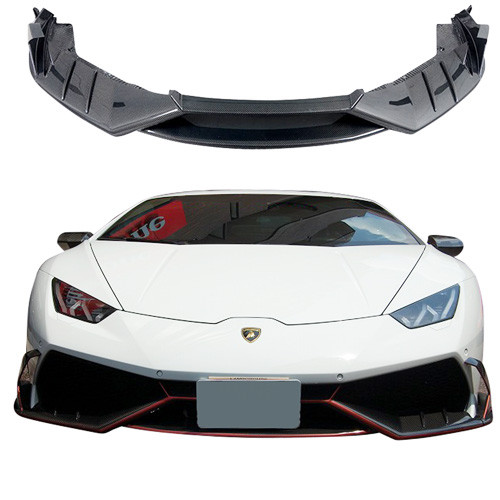 ModeloDrive Carbon Fiber MASO Front Lip > Lamborghini Huracan 2014-2019 - image 1