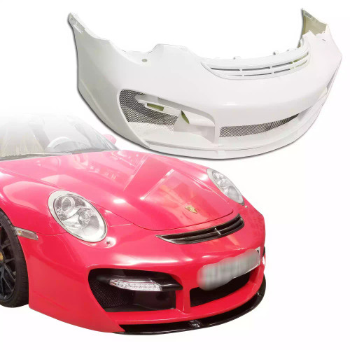 ModeloDrive FRP TART Turbo Wide Front Bumper > Porsche 911 (997) 2005-2012 - image 1