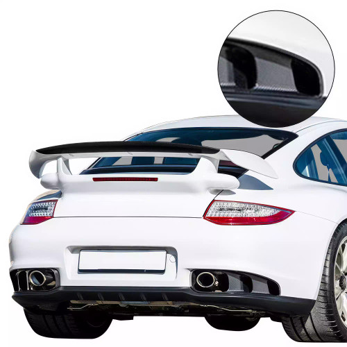 ModeloDrive Partial Carbon Fiber GT2 RS Style NARROW Rear Bumper > Porsche 911 (997) 2010-2012 - image 1