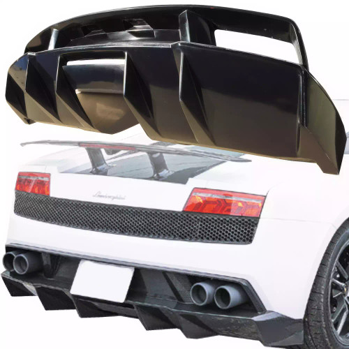 VSaero FRP LP540 LP550 SL Rear Diffuser > Lamborghini Gallardo 2009-2013 - image 1