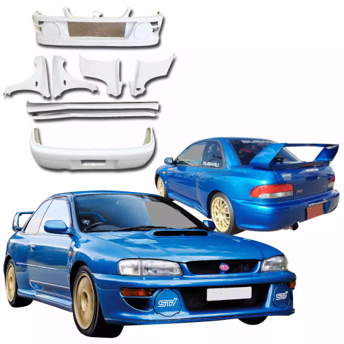 ModeloDrive FRP LS WRC 98 Wide Body Kit 11pc > Subaru Impreza (GC8) 1993-2001 > 2dr Coupe - image 1