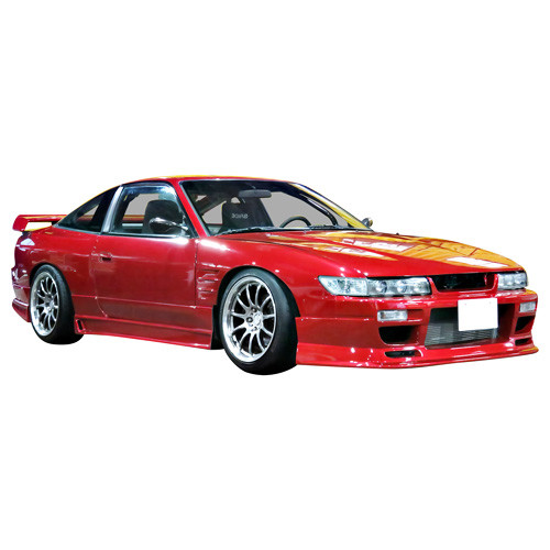 ModeloDrive FRP GCOR Wide Body 30mm Fenders (front) > Nissan Silvia S13 1989-1994 - image 1