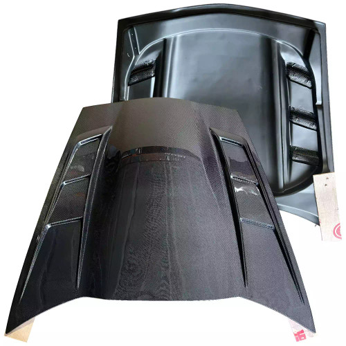 ModeloDrive Carbon Fiber JIN Hood > Chevrolet Corvette C6 2005-2013 - image 1