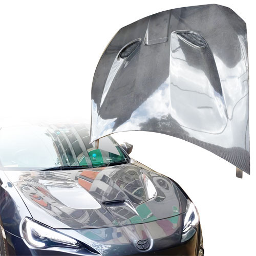 ModeloDrive Carbon Fiber SRG Hood > Subaru BRZ 2013-2020