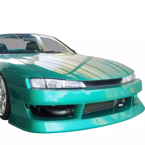 ModeloDrive FRP BSPO Blister Wide Body Front Bumper > Nissan 240SX S14 (Kouki) 1997-1998 - image 1