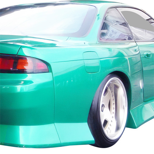 ModeloDrive FRP BSPO Blister Wide Body Fenders (rear) > Nissan 240SX S14 (Kouki) 1997-1998 - image 1