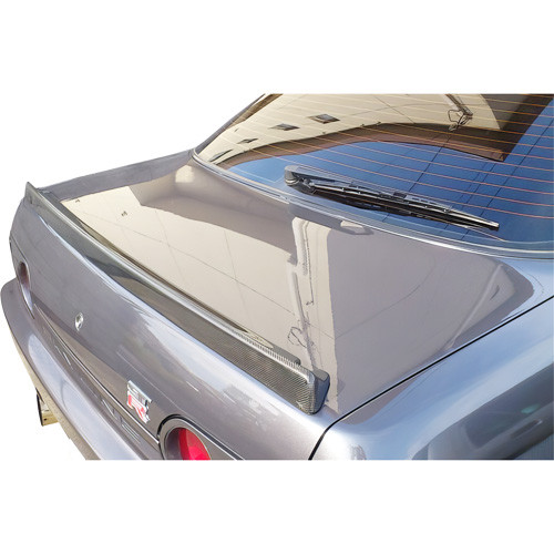 ModeloDrive Carbon Fiber OER GTR Bootlid Spoiler Wing (lower) > Nissan Skyline R32 1990-1994 > 2dr Coupe - image 1
