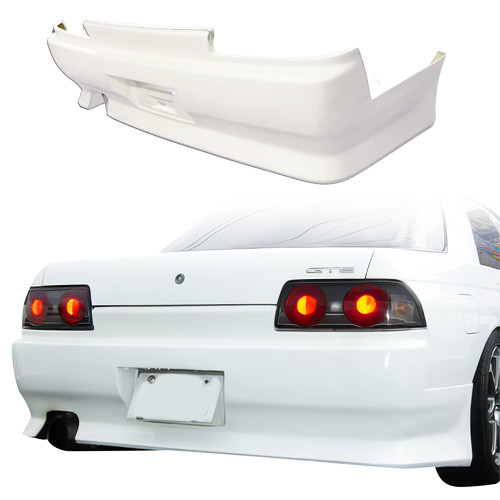 ModeloDrive FRP VERT Rear Bumper > Nissan Skyline R32 GTS 1990-1994 > 4dr Sedan - image 1