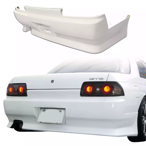 ModeloDrive FRP VERT Rear Bumper > Nissan Skyline R32 GTS 1990-1994 > 4dr Sedan - image 1