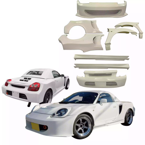 ModeloDrive FRP WSPO GT Wide Body Kit > Toyota MRS MR2 Spyder 2000-2005 - image 1