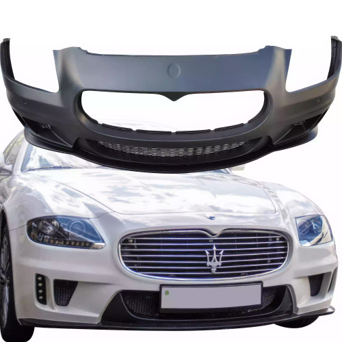 VSaero FRP WAL Front Bumper > Maserati Quattroporte 2009-2012