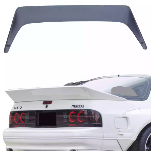 VSaero FRP TKYO Trunk Spoiler Wing > Mazda RX-7 FC3S 1986-1992 - image 1