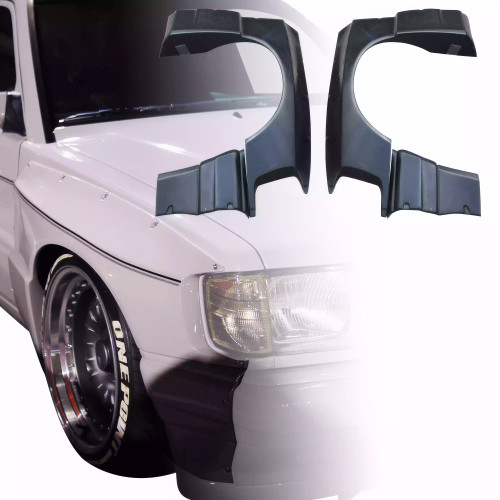 VSaero FRP TKYO Wide Body Fenders (front) 4pc > Mercedes-Benz 190E W201 1988-1993 - image 1