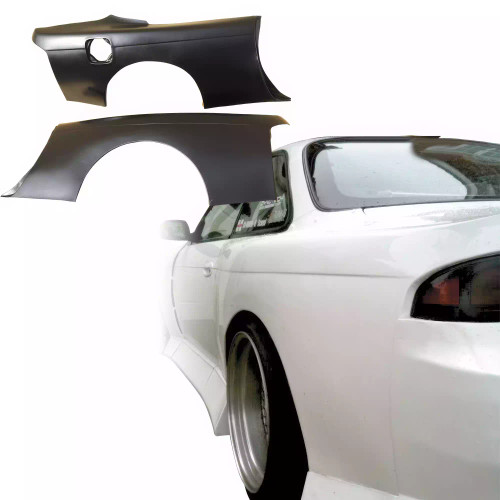 VSaero FRP BSPO Blister Wide Body Fenders (rear) > Nissan 240SX S14 1995-1998 - image 1