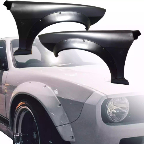 VSaero FRP TKYO Boss Wide Body Fenders (front) 50mm > Nissan 240SX S14 1995-1998 - image 1