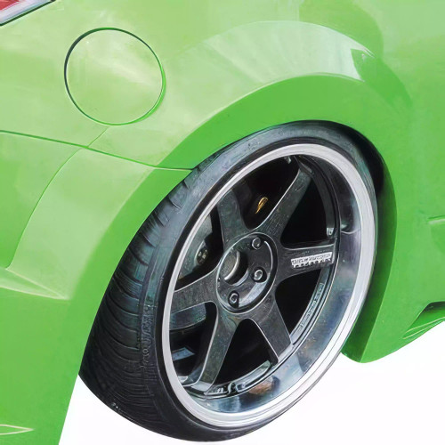 VSaero FRP IDES Havoc Wide Body Fender Flares (rear) > Nissan 350Z Z33 2003-2008 - image 1