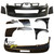 VSaero FRP LSPO WRC Wide Body Kit 11pc > Subaru Impreza WRX 2006-2007 > 4dr - image 2