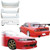 VSaero FRP FKON Body Kit 4pc > Nissan Skyline R33 GTS 1995-1998 > 4dr Sedan - image 1