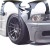 VSaero FRP TKYO Wide Body 20mm Fender Flares (front) 4pc > BMW 3-Series 325Ci 330Ci E46 1999-2001 > 2dr Coupe - image 10