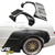 VSaero FRP TKYO V2 Wide Body Kit w Wing > BMW 3-Series 325i 330i E46 2002-2005 > 4dr Sedan - image 59